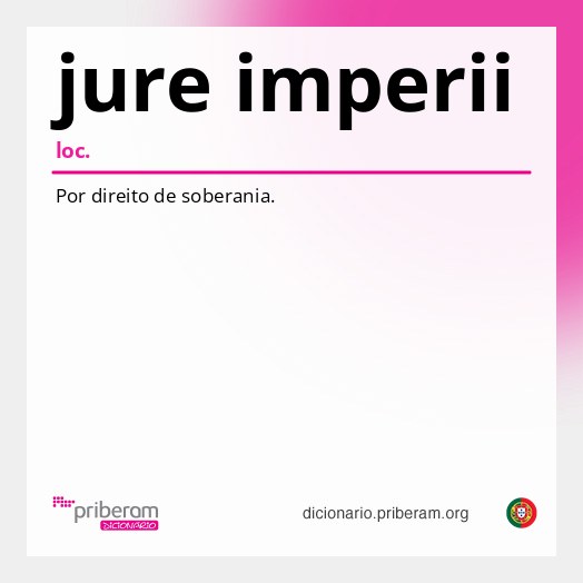 Significado de jure imperii